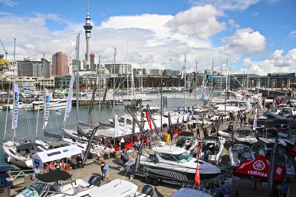 Boat Shows and other similar events are another legacy use of new America’s Cup base in Auckland’s Viaduct © Richard Gladwell www.photosport.co.nz